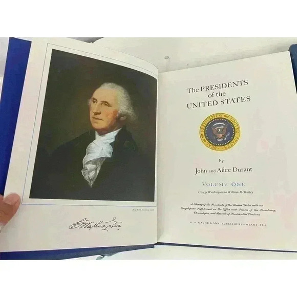 The Presidents of the United States 1976 Commemorative Set Hardback Book 1 and 2 - Picture 3 of 13